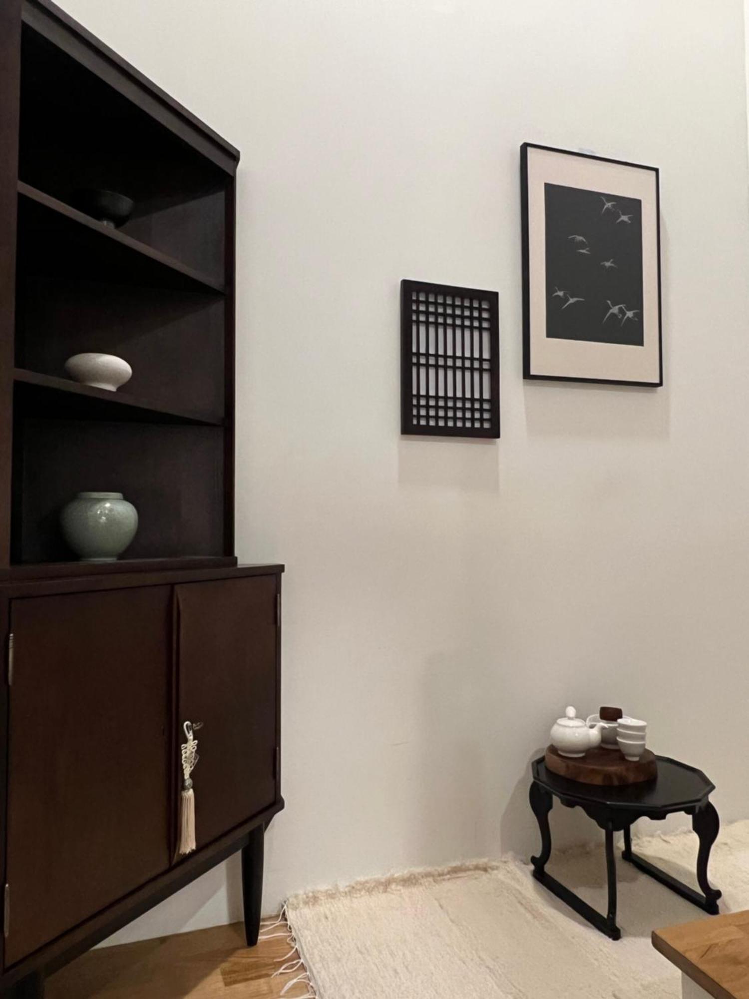 Korean Traditional Terrace House Seoul Rom bilde